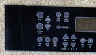 8303948 Glass Touch Panel-whirlpool  Kitchenaid Microwave oven-genuine Oem-used