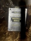 Jack Daniels Maxwell House Fancy Bar Empty Half Gallon Bottle  Tag