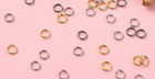 Jewelry Findings- 4 Colors Iron Split Rings  Double Loops Jump Rings  150 Pcs