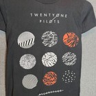 Tultex Tshirt Men s Small Black Graphic Print Twenty One Pilots Blurryface Music