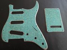 Us Fender Stratocaster Strat Pickguard Set Custom Aged Relic Design 11 Hole Sss