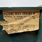 Vintage 1955 Emerson 823 Series B Am Tube Radio Green Retro Parts Repair Decor
