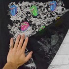 Rolling Stones 1989 Wheels Tour Bandana Pre-owned 21  X 21 