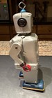 Vintage  1956 Sparkling Mike Robot Japan Tin Toy Wind Up Snk
