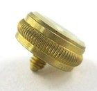 King Trumpet Finger Button New Old Stock Pearl Touch On Brass