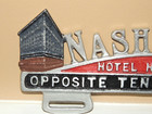 Nashville Tennessee License Plate Topper Sign - Hotel Hermitage Opp  Tenn  St 