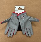Sz 2xl - Nike Superbad Ohio State Buckeyes Pe Team-issued Football Gloves Grey