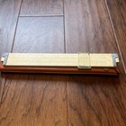 Vtg 1947 Keuffel   Esser Co  Versalog Slide Rule With Leather Case 