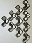 Ss-600-9   Lot Of 50  Swagelok Stainless Steel 90   Union Elbow Tube