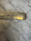 Willard And Hawley Coin Silver Spoon 6    Antique Monogram Sarah Oak Leaves Acorn