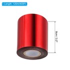 3 2 x400ft Hot Stamping Foil Paper Heat Transfer Stamping Paper Foil Roll Red