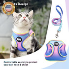 Cat Harness And Leash Set For Walking Escape Proof  Safe Adjustable Kitten Vest