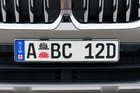 Nsw Australia Eurostyle Embossed Custom License Plate
