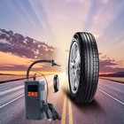 150 Psi Air Compressor Tire Inflator Fits Car Moto Bike Tires Air Pump Cordless