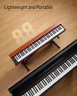 Donner Dep-1s Digital Piano 88 Key Semi-weighted 128 Tone 100 Rhythms   1  Pedal