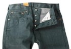 New Levi s 501 Men s Original Fit Straight Leg Jeans Button Fly Green 501-1927