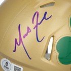 Marcus Freeman Signed Notre Dame Shamrock Mini Helmet Fanatics Coa