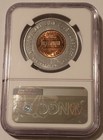 1959 D Lincoln Wheat Cent Encased Good Luck Token Springfield Or Ms64 Ngc