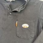 Rasco Fr Black Henley Long Sleeve Flame Resistant Shirt Men s Large