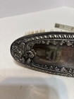 Antique Victorian Quadroplate Sterling Look  Repousse Brush