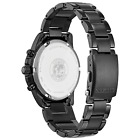 Citizen Men s Eco-drive All Black Chronograph 39mm Military Watch At0205-52e