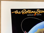 Rolling Stones 1973 Australian Tour 1994 Litho Poster Signed   Numbered N m