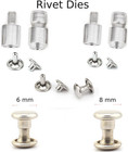 Hand Press Machine Set With Essential Dies For Snap Buttons  Grommet Eyelets  Ri