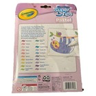 Crayola Super Tips 20 Washable Markers Pastel Colors New