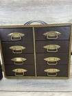 Vintage Barnett   Jaffe Baja Mcm 8-drawer 35mm Photo Slide Hard Case Great Shape