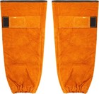 Leather Welding Sleeves Heat Resistant Arm Guards With Cotton Lining  2pcs