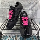 Dexter Heidi Slide-rite Bowling Shoes Black Mesh   Patent Women Sz 9 M