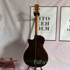 916 Acoustic Guitar Solid Spruce Top Rosewood Fretboard Flower Inlay Fast Ship