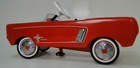 Vintage Mid Century Atomic Modern 1960s Jet Space Age Ford Mustang Race Car 