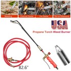 Propane Weed Torch Burner Ice Melter Push Button Igniter 79 Hose Portable Tool
