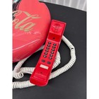Vintage 1996 Coca-cola Neon Style Wall Tabletop Corded Telephone Longwood Red