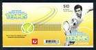 2016 Australian Tennis Legends  ashely Cooper  Stamp Booklet Sb525  phil Bc 