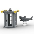 Custom Toy Shark   Scuba Diving Cage Ocean Beach Sea Water Deep Dive