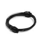 Bracelet African Plant Fiber Faux Elephant Hair Unisex Black  Kenya  pack Of 2 