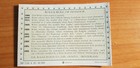 Rolex Vintage Guarante Card Blanc 1957 English Ref  Rp 1129 x 55-50000
