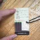 The Viper Room Collectible Matchbook Hollywood Lounge Bar Sample Tag 