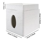 Hymmah Tray Tissue Box Cover Holder Unique Cube Design Tissue Dispenser Cover De