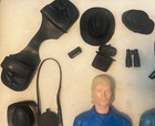 Marx Vintage Johnny West- Captain Maddox   Custer With Some Accessories Br 