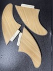 Lokbox 101 Bamboo Fins Usa Made Thruster Fins Excellent Condition