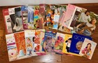 Vintage Lot 22 Books Magazines Crochet Knitting Patterns Afghans Sweaters   