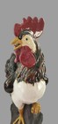 Farmhouse Country Kitchen Large Ceramic Rooster Figurine 17  Cottage Core