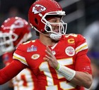 Large Patrick Mahomes  15 Vapor Fuse Super Bowl Lviii 58 Jersey Chiefs Authentic