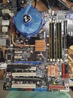  combo Asus P5k-e Lga 775 Atx Motherboard Intel Core 2 Quad Q6600 Cpu  4gb Ram