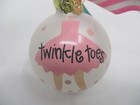 Coton Colors Christmas Ornament - Twinkle Toes -new In Box  16l