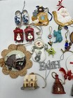 Lot Of Vintage Christmas Tree Ornaments Holiday