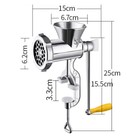 Heavy Duty Manual Meat Grinder Hand Operated Mincer Food Kitchen Maker Machine